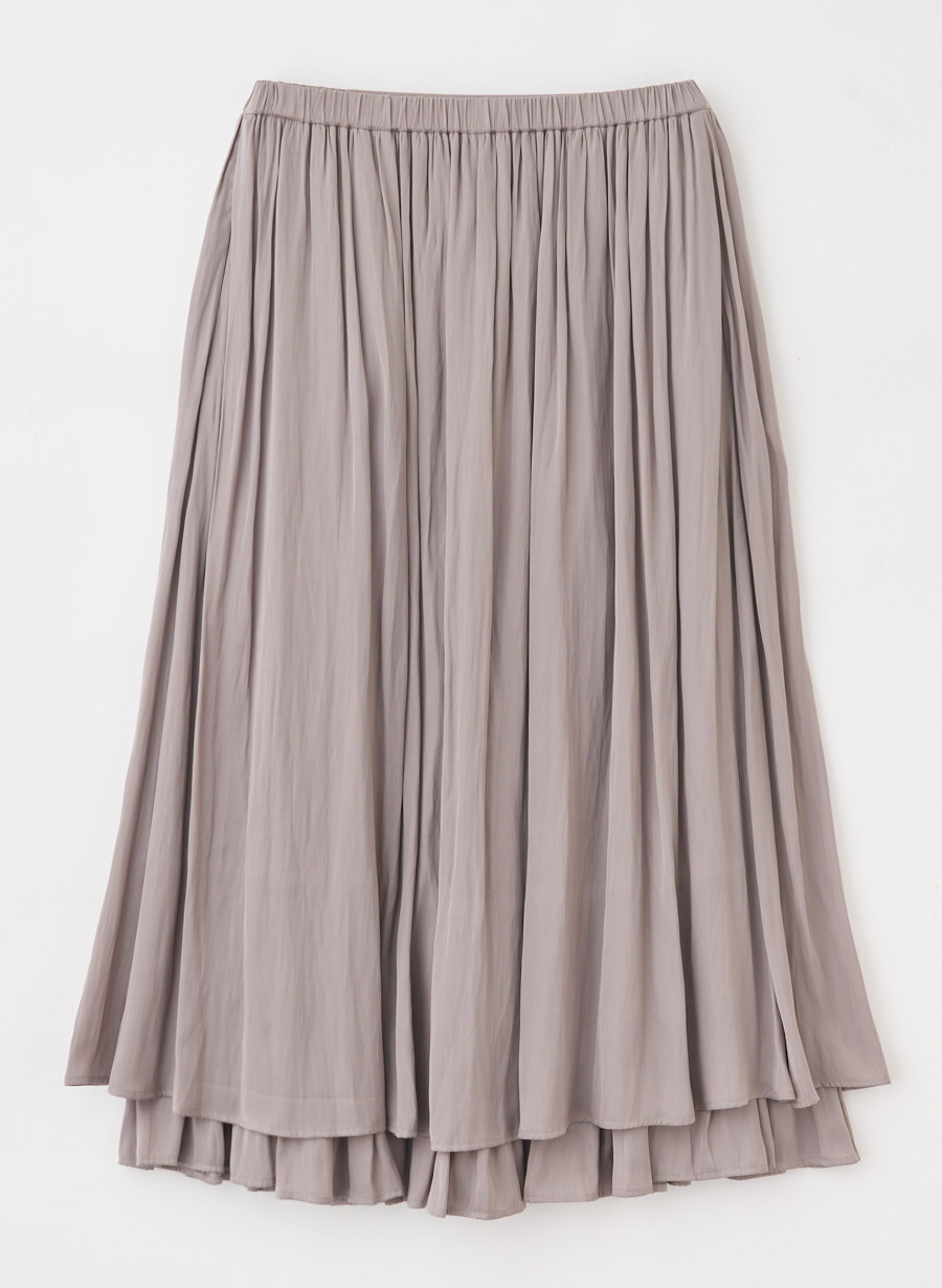 未使用品　ルーニィ♥【現行品】プリーツティアードスカート　ブラウン　38 プリーツティアードスカート｜LOUNIE（ルーニィ）公式サイト