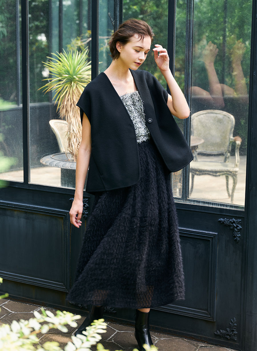 LOUNIE シアーアクセントスカート LOUNIE シアーアクセントスカート 商品一覧｜LOUNIE（ルーニィ