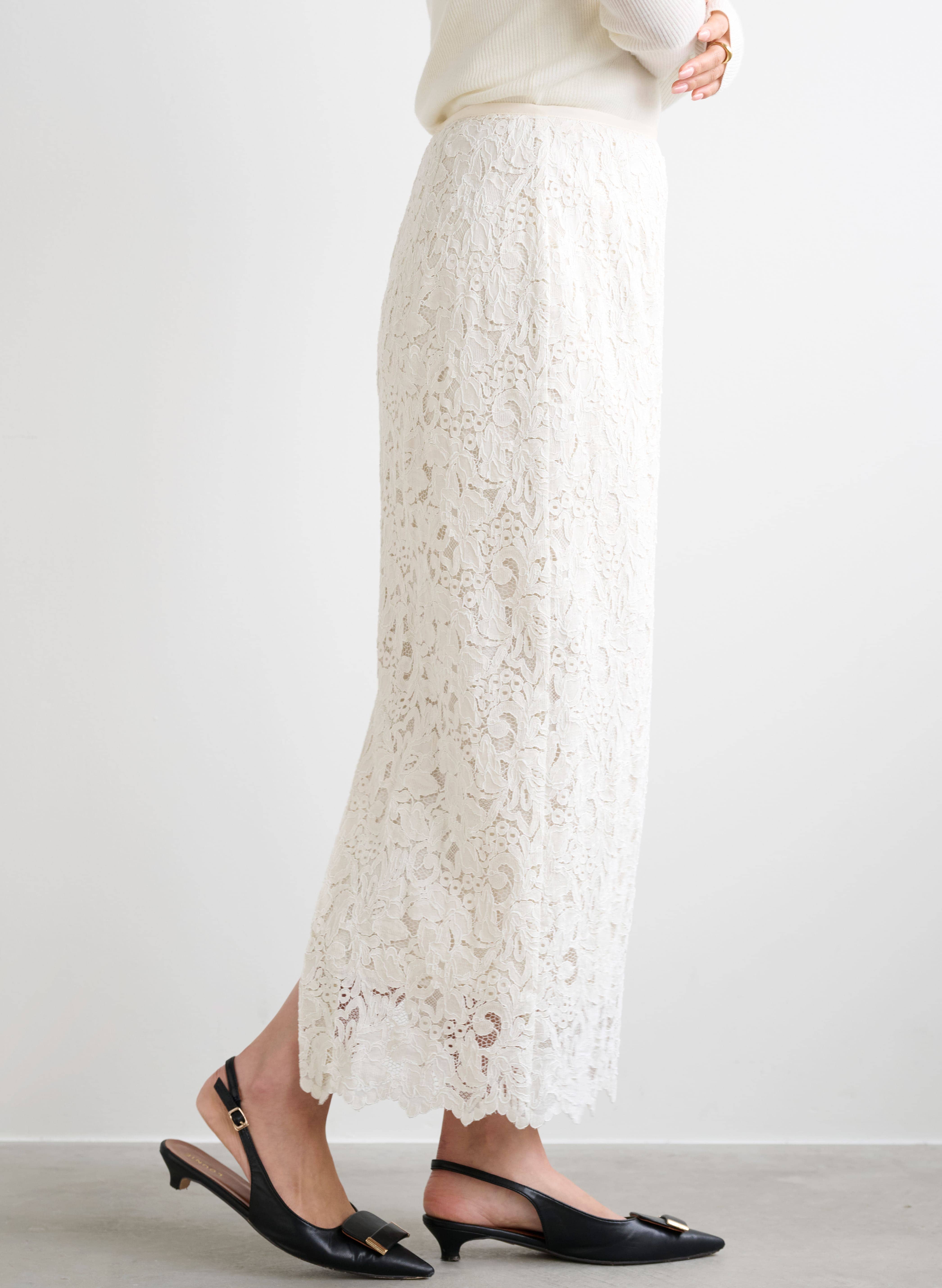 レースタイトスカート｜LOUNIE（ルーニィ）公式サイト／公式オンライン