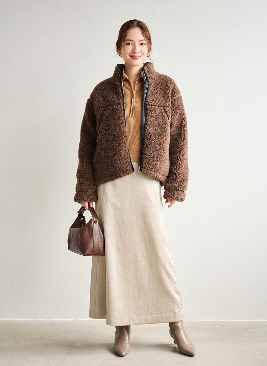 サテンナロースカート｜LOUNIE（ルーニィ）公式サイト／公式オンライン