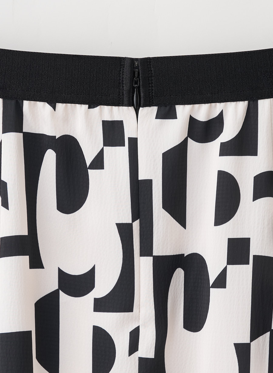 幾何学＆ドットプリントスカート｜LOUNIE（ルーニィ）公式サイト／公式