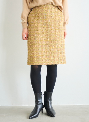 ファンシーツイードミニスカート｜LOUNIE（ルーニィ）公式サイト