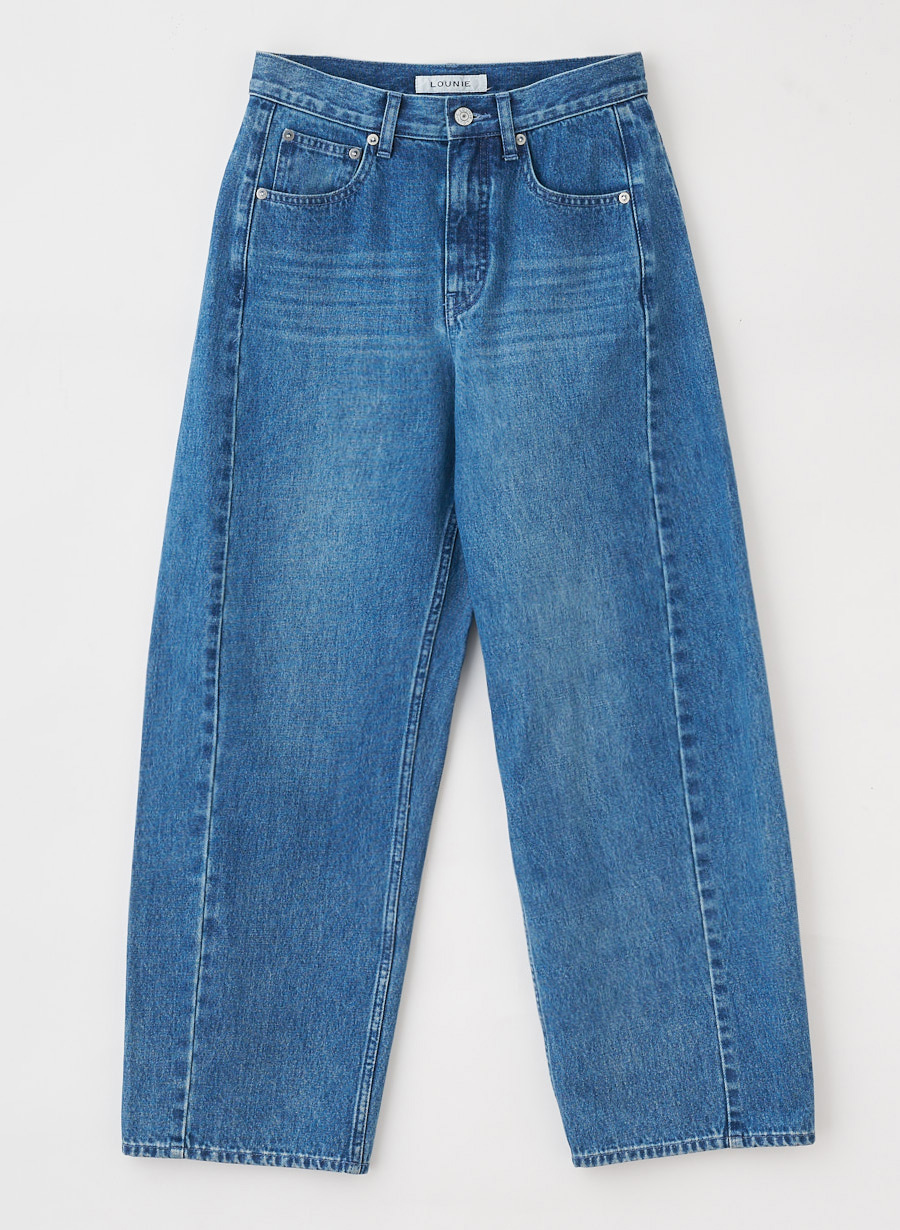 カーヴィワイドデニムパンツ｜LOUNIE（ルーニィ）公式サイト／公式