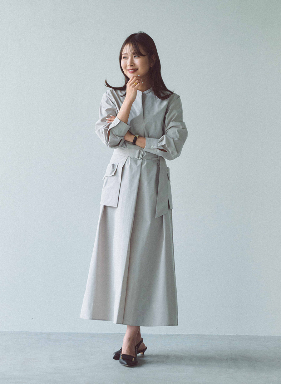 ヴィンテージ♪BURBERRY'S ♪千鳥孔子シャツワンピース　ベルト　ポケット BURBERRY´S ♪ヴィンテージ 千鳥孔子シャツワンピース ベルト