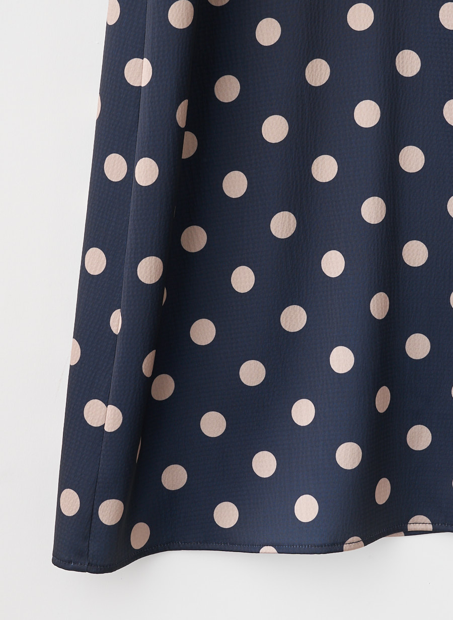 幾何学＆ドットプリントワンピース｜LOUNIE（ルーニィ）公式サイト