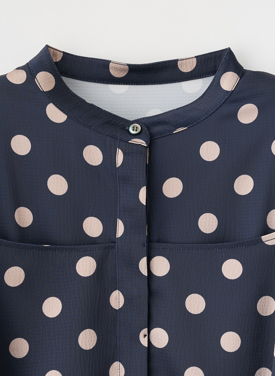 幾何学＆ドットプリントワンピース｜LOUNIE（ルーニィ）公式サイト