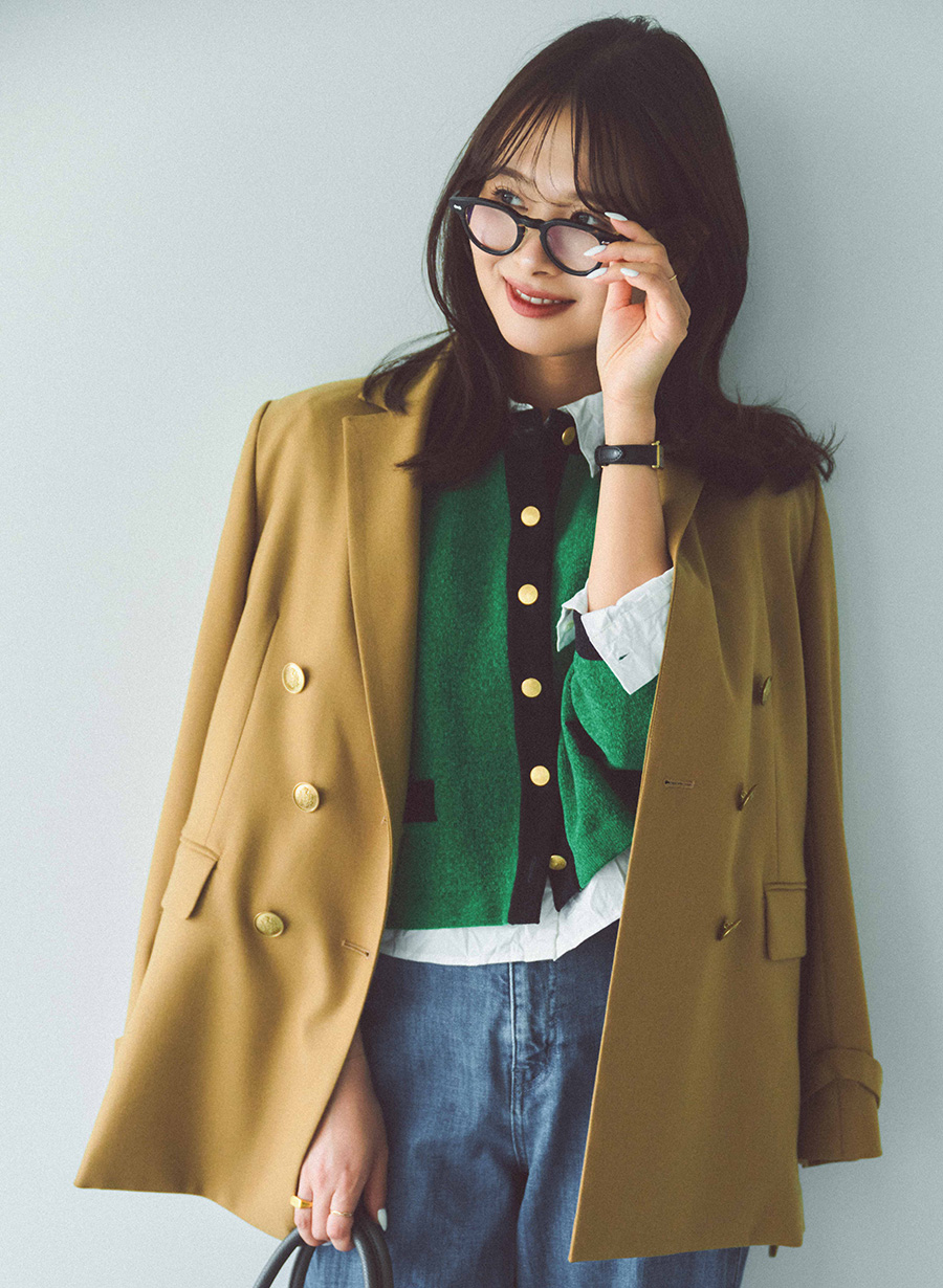 ベルテッドダブルジャケット｜LOUNIE（ルーニィ）公式サイト／公式