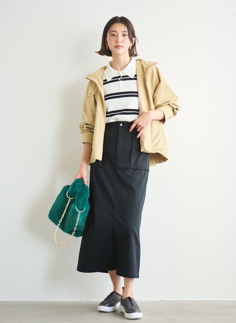 ルーニィ新品⭐️洗える❗️ダンボールニットフードアウターマウンテンパーカーブルゾン ルーニィ新品⭐️洗える❗️ダンボールニットフードアウターマウンテン