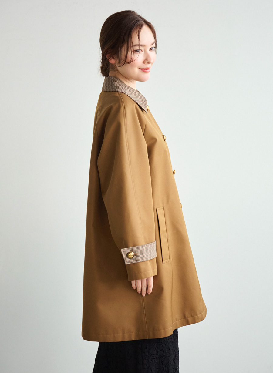 配色ステンカラーアウター｜LOUNIE（ルーニィ）公式サイト／公式