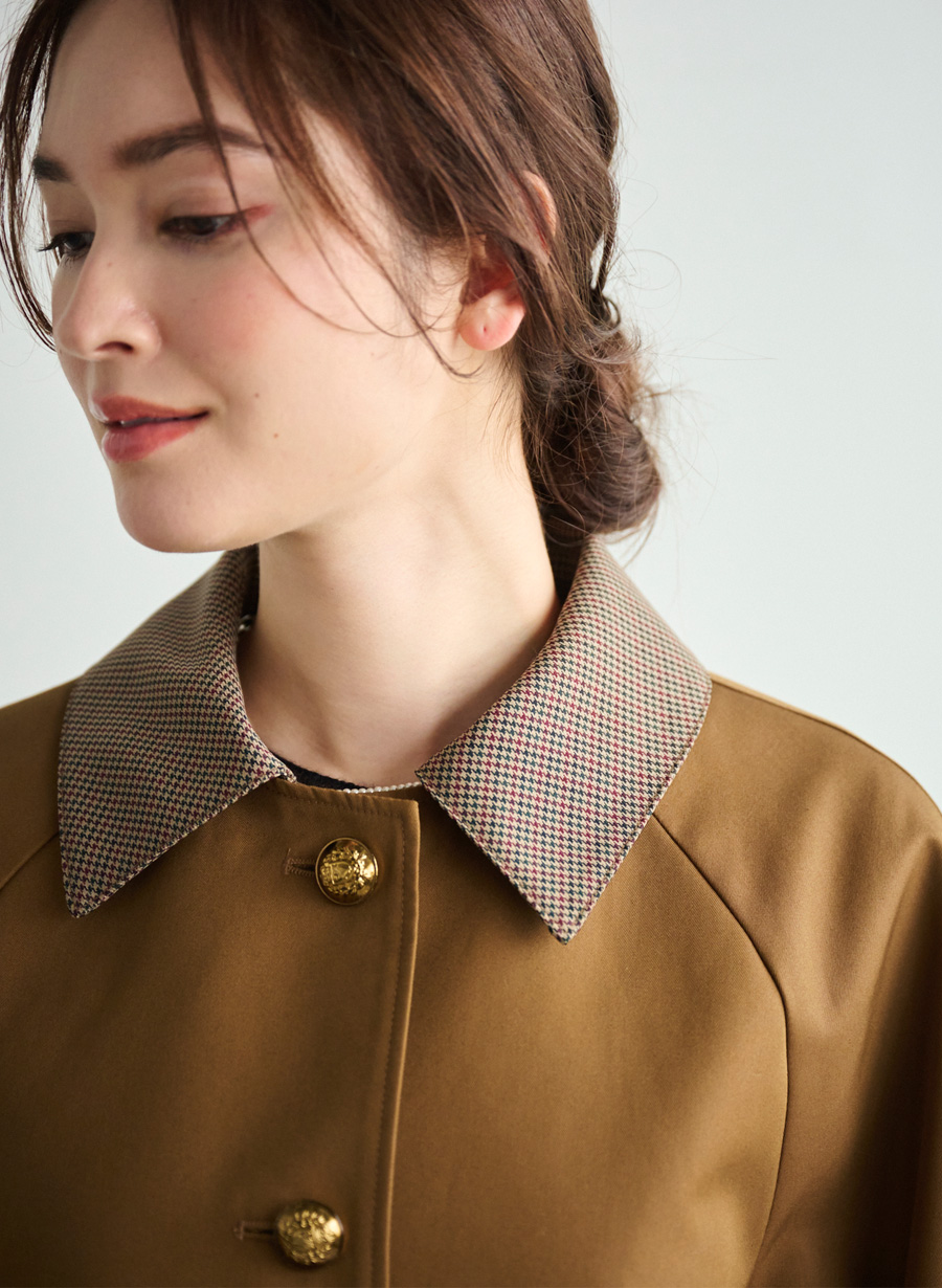 ルーニィLOUNIE 配色ステンカラーアウター 配色ステンカラーアウター｜LOUNIE（ルーニィ）公式サイト／公式