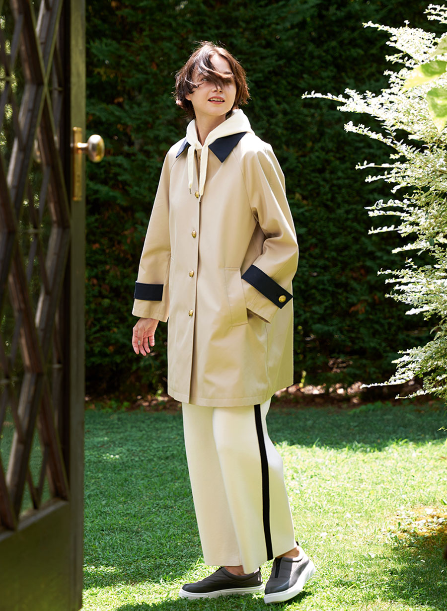 ルーニィLOUNIE 配色ステンカラーアウター 配色ステンカラーアウター｜LOUNIE（ルーニィ）公式サイト／公式