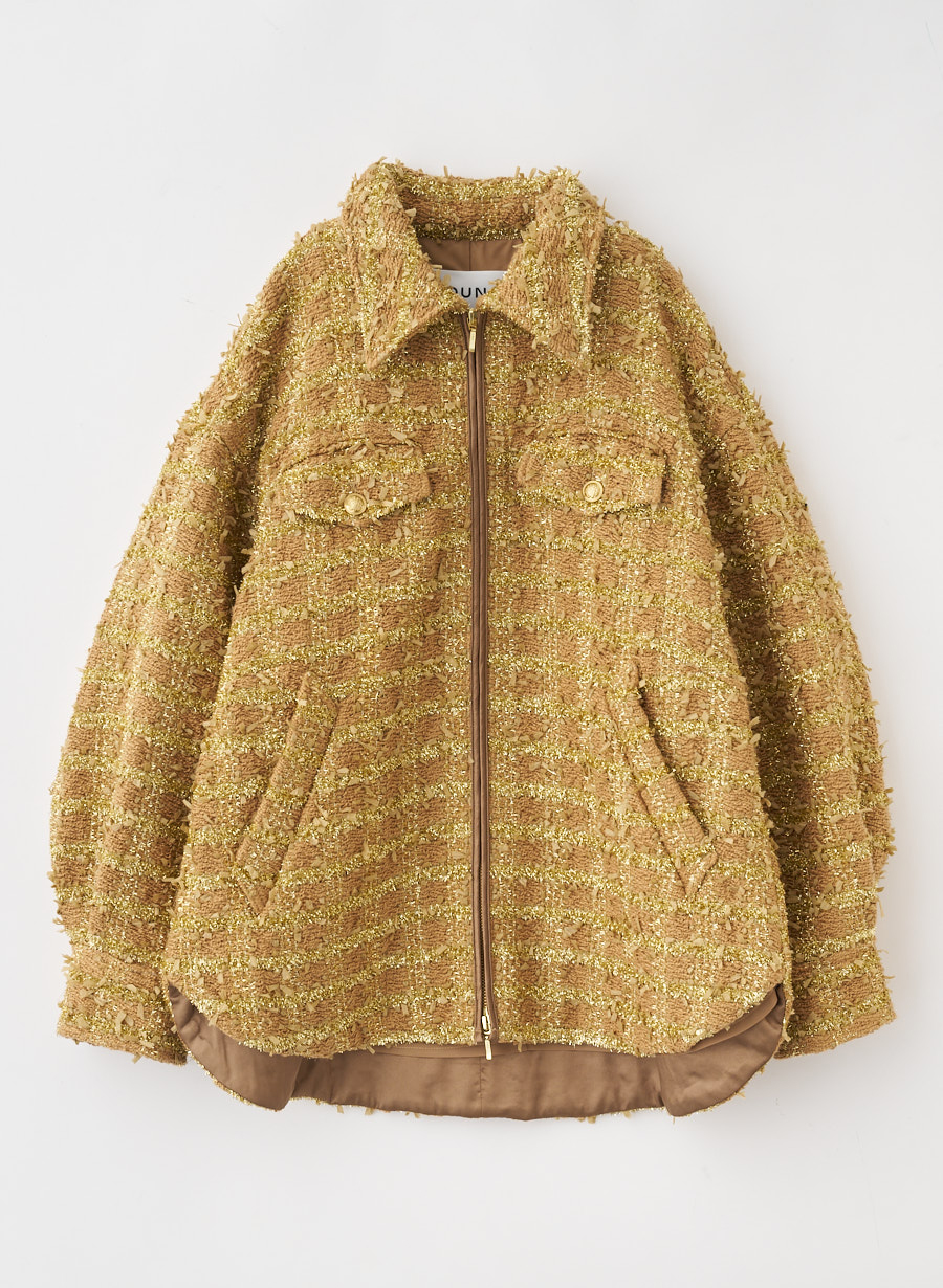 ファンシーツイードシャツアウター｜LOUNIE（ルーニィ）公式サイト