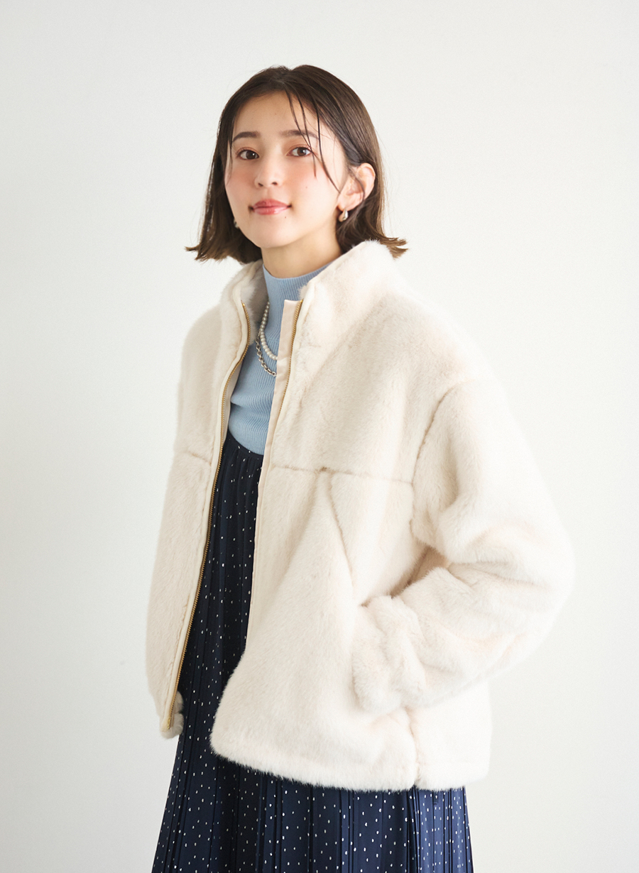 フェイクファーブルゾン｜LOUNIE（ルーニィ）公式サイト／公式