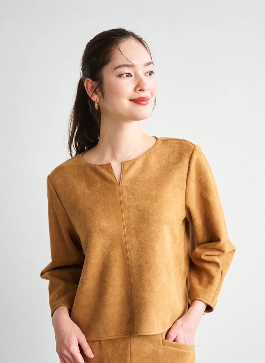 LOUNIE ブラウン カーディガン サイズ2 LOUNIE ブラウン カーディガン サイズ2 ルーニィ LOUNIE