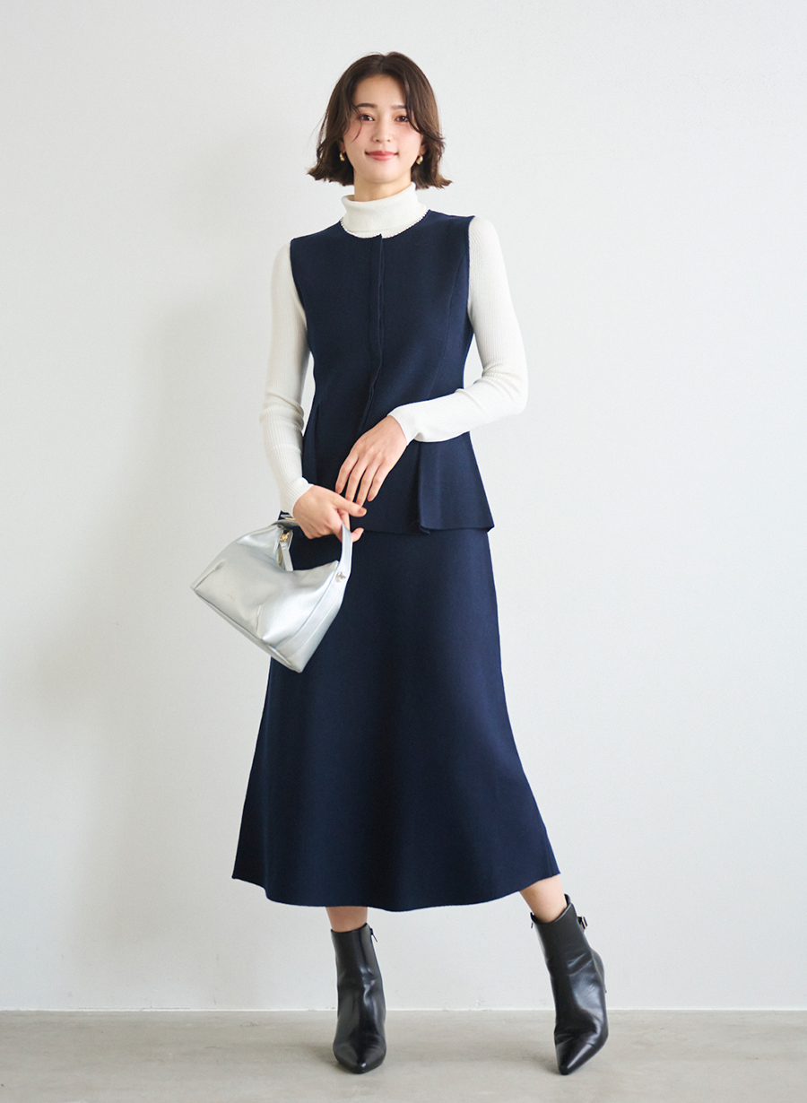 セミフレアニットスカート｜LOUNIE（ルーニィ）公式サイト／公式