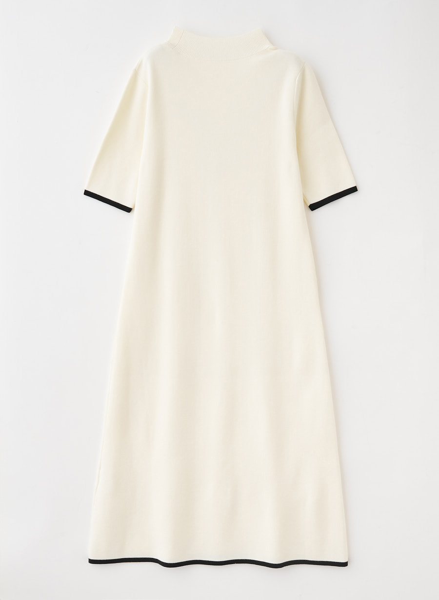 バイカラーアクセントニットワンピース｜LOUNIE（ルーニィ）公式サイト