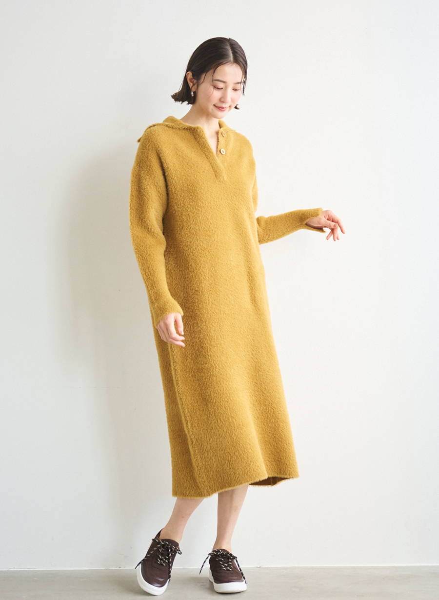 フェザーニットワンピース｜LOUNIE（ルーニィ）公式サイト／公式