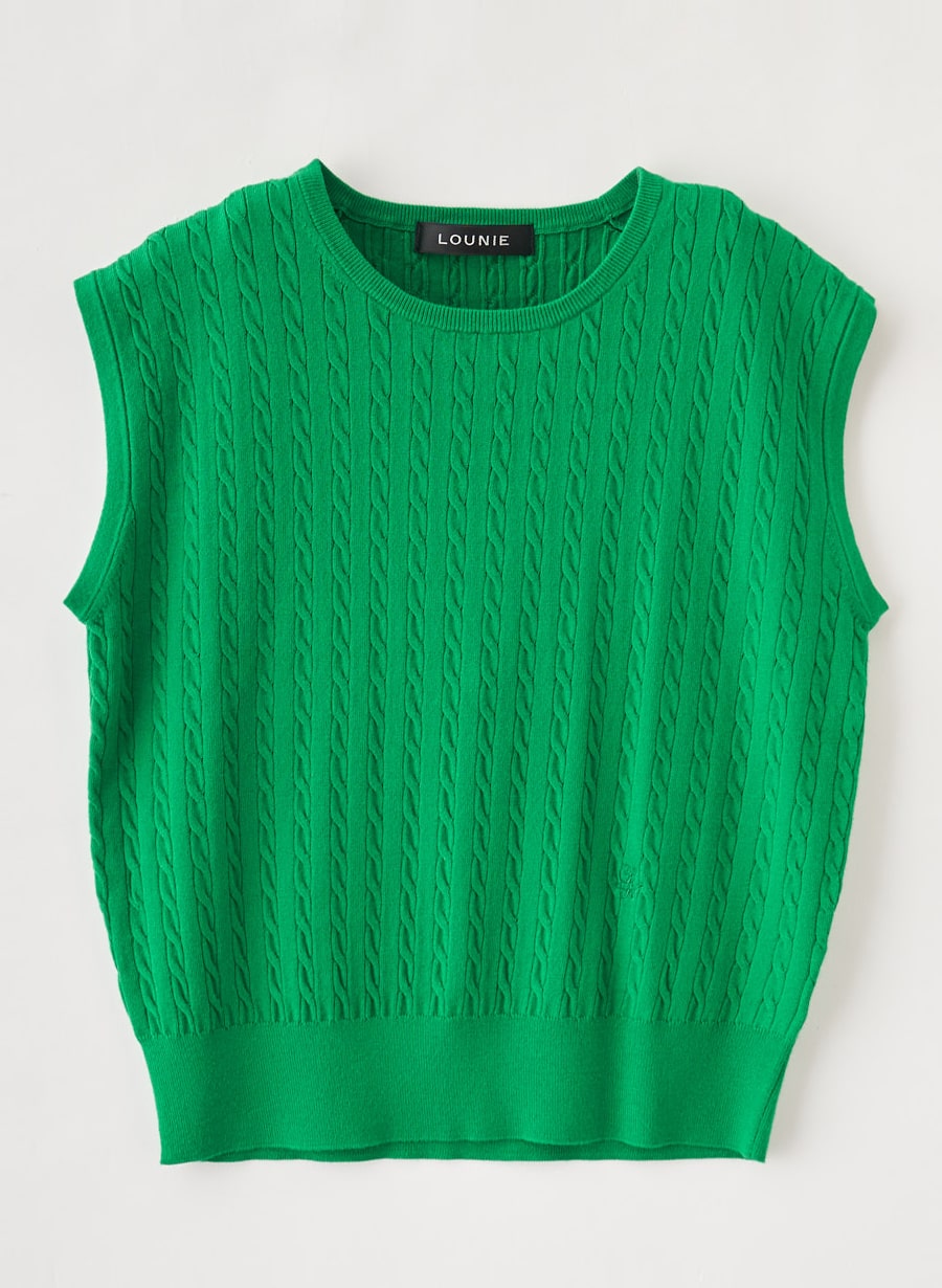 追加】ケーブルニットプルオーバー｜LOUNIE（ルーニィ）公式サイト