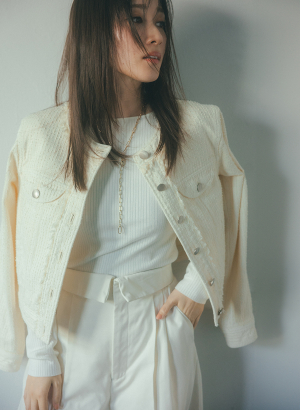 【にゃん】【新品未使用】LOUNIE ポンチョアウター&ブラウス LOUNIE（ルーニィ）公式サイト／公式オンラインストア