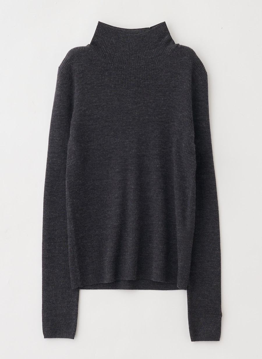 シアーハイネックニットプルオーバー｜LOUNIE（ルーニィ）公式