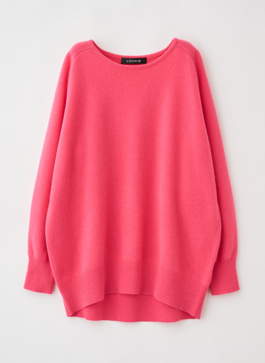 【2025】新品未使用　LOUNIE　ルーニィ　モチーフニットプルオーバー 2025】現行 新品未使用 LOUNIE ルーニィ モチーフニットプルオーバー