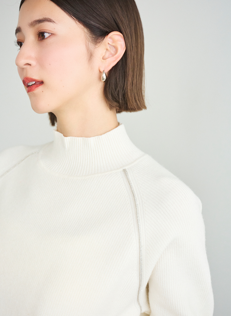 ハイネックニットプルオーバー｜LOUNIE（ルーニィ）公式サイト／公式