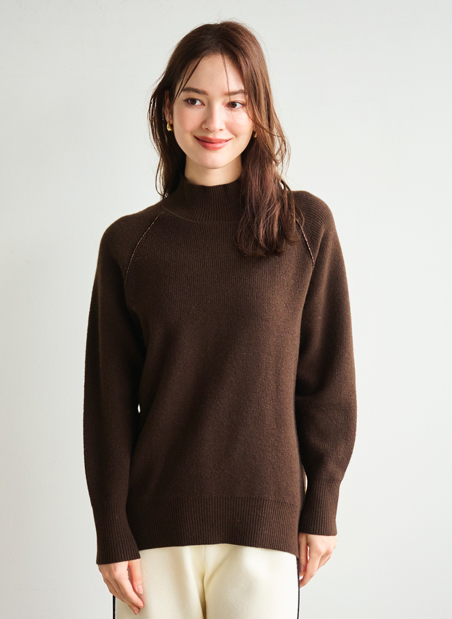 美品✨ルーニィ LOUNIE イタリア生地 ファーコート アルパカ ウール 美品✨ルーニィ LOUNIE イタリア生地 ファーコート アルパカ