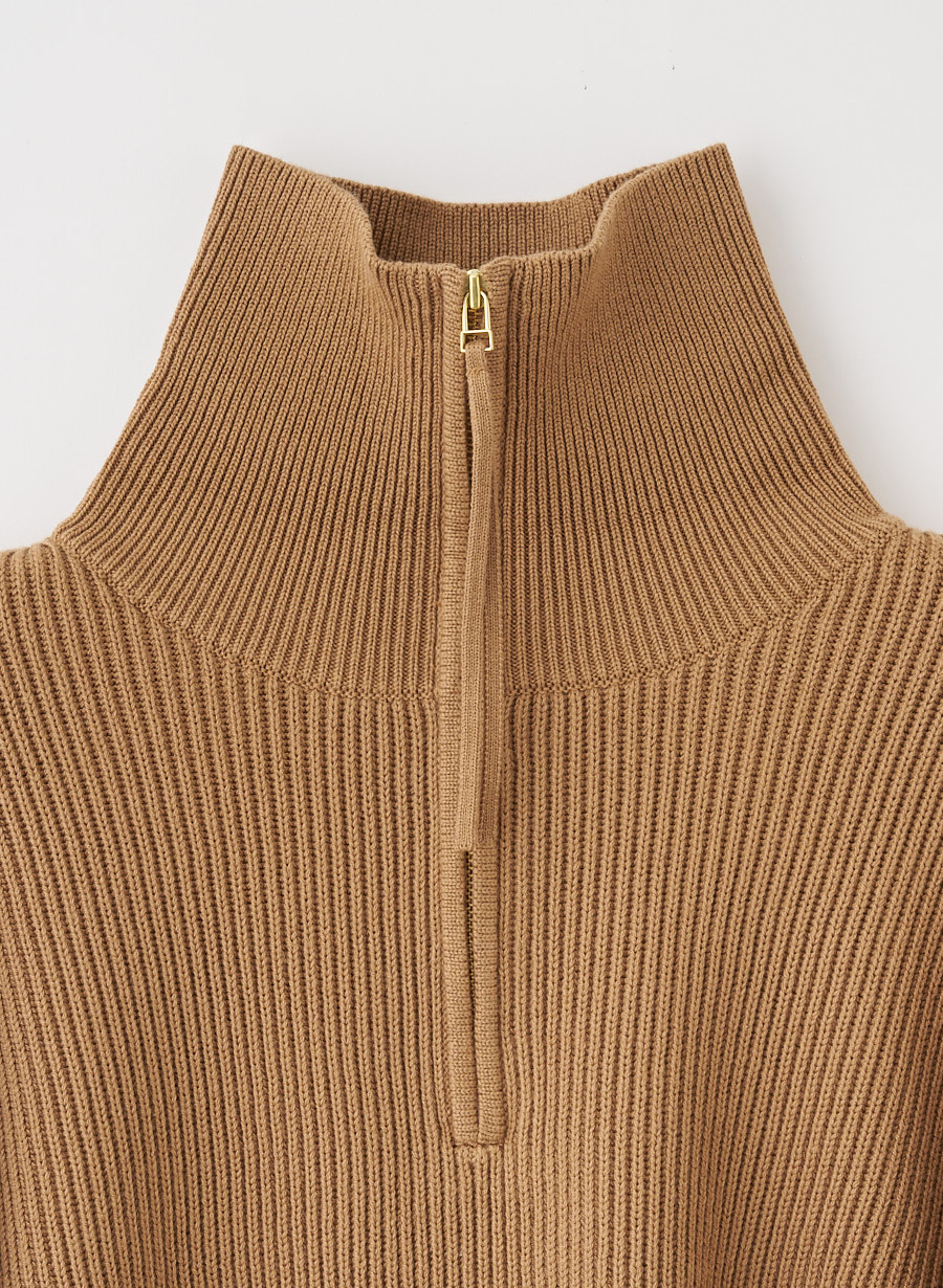 EC限定色】ハーフジップニットプルオーバー｜LOUNIE（ルーニィ）公式