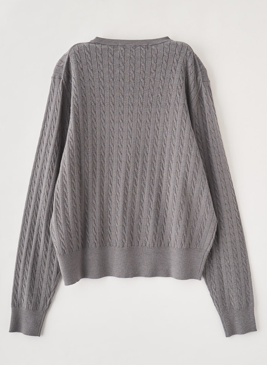 追加販売】ケーブルニットカーディガン｜LOUNIE（ルーニィ）公式サイト