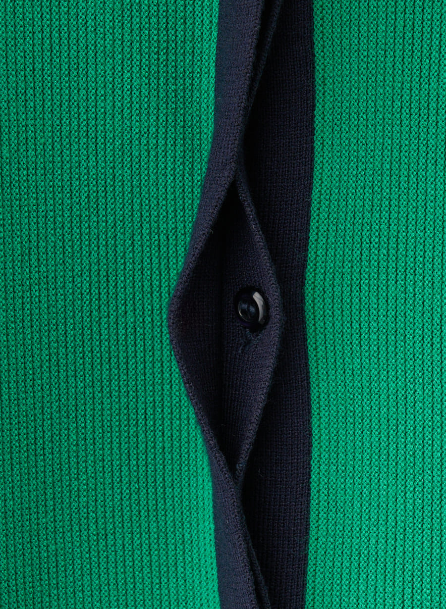 バイカラーシャツニットカーディガン｜LOUNIE（ルーニィ）公式サイト