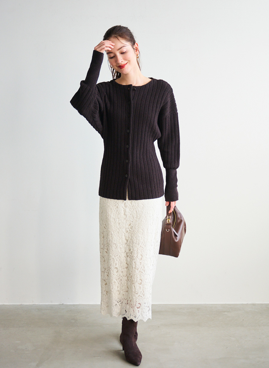 LASHIKU × 佐藤佳菜子 Tweed All-in-one LASHIKU × 佐藤佳菜子 Tweed