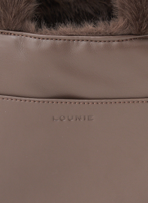 LOUNIE ルーニィ フェイクファーミニバッグ フェイクファーミニバッグ｜LOUNIE（ルーニィ）公式サイト／公式