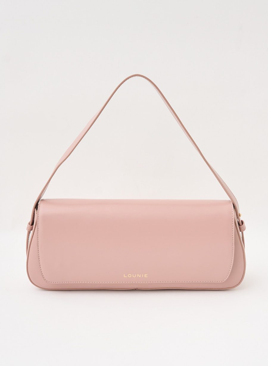 新品LOUNIEバッグショルダーバッグ ルーニィー lounie ブラック メッシュ ショルダーバッグ