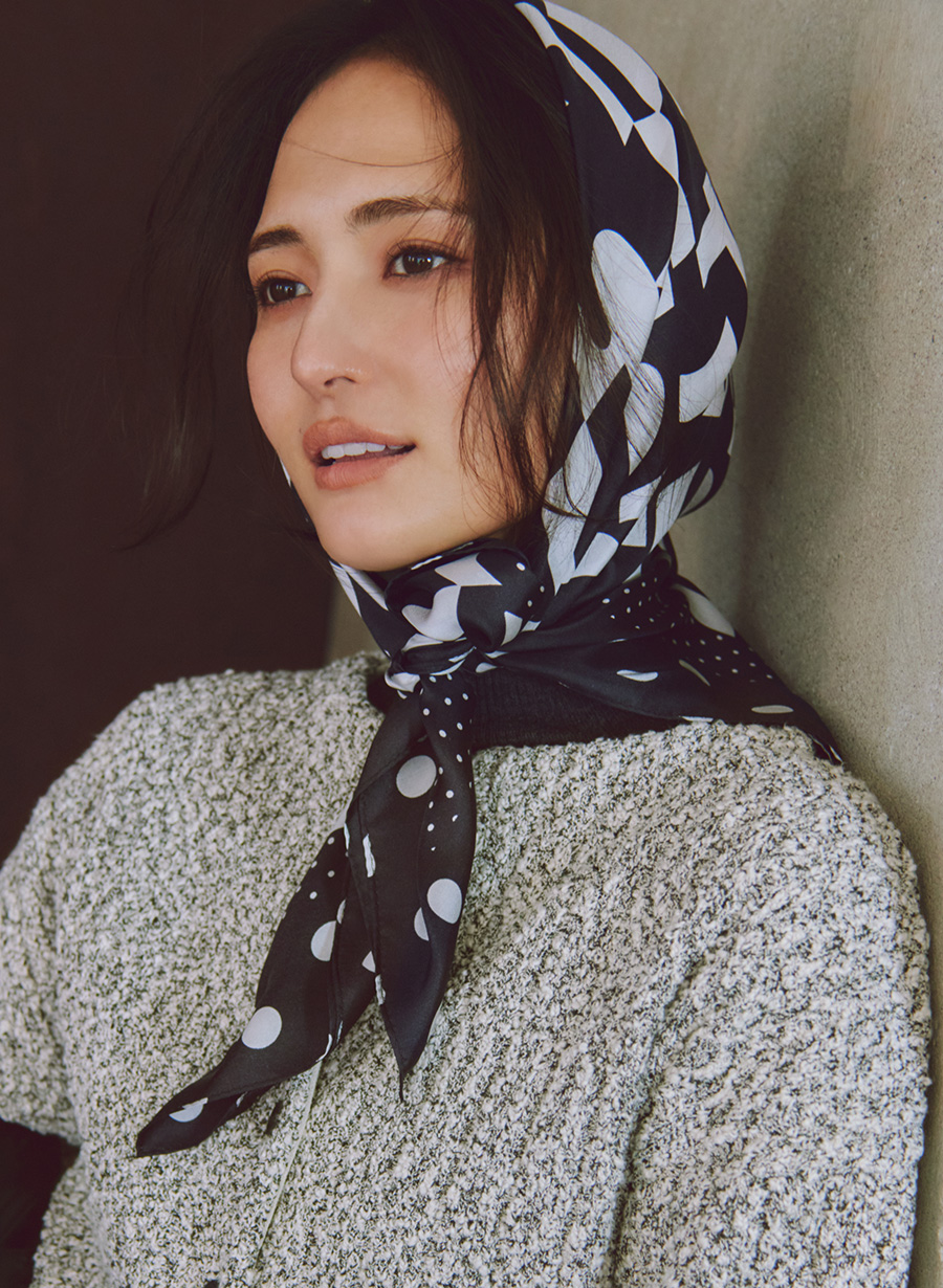 オリジナルプリントシルクスカーフ