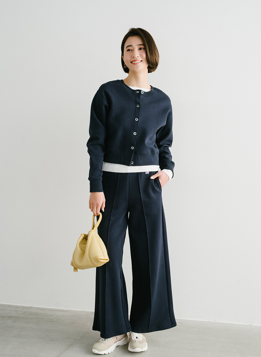 別注/ラッセル・アスレティック】スエットカーディガン｜LOUNIE