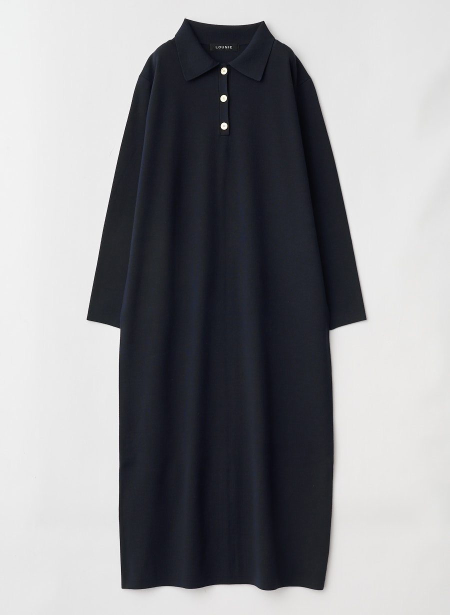 衿付きポロニットワンピース｜LOUNIE（ルーニィ）公式サイト／公式