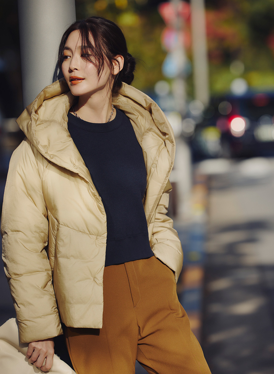 LOUNIE ルーニィ　アウター　ダウンジャケット　定価52,800円 超軽量＞パフダウンジャケット｜LOUNIE（ルーニィ）公式サイト／公式