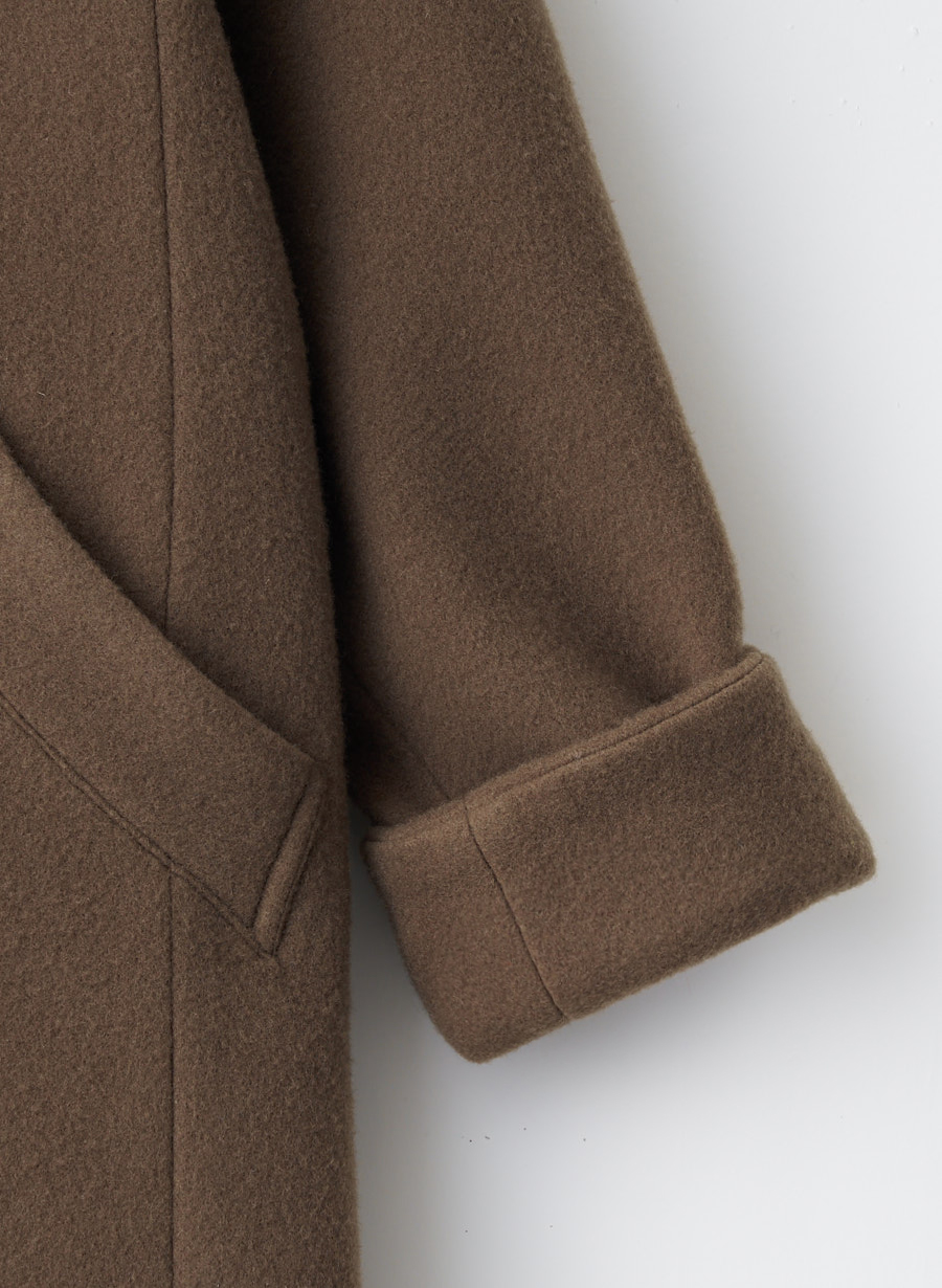 スタンドカラーベルテットロングコート｜LOUNIE（ルーニィ）公式サイト