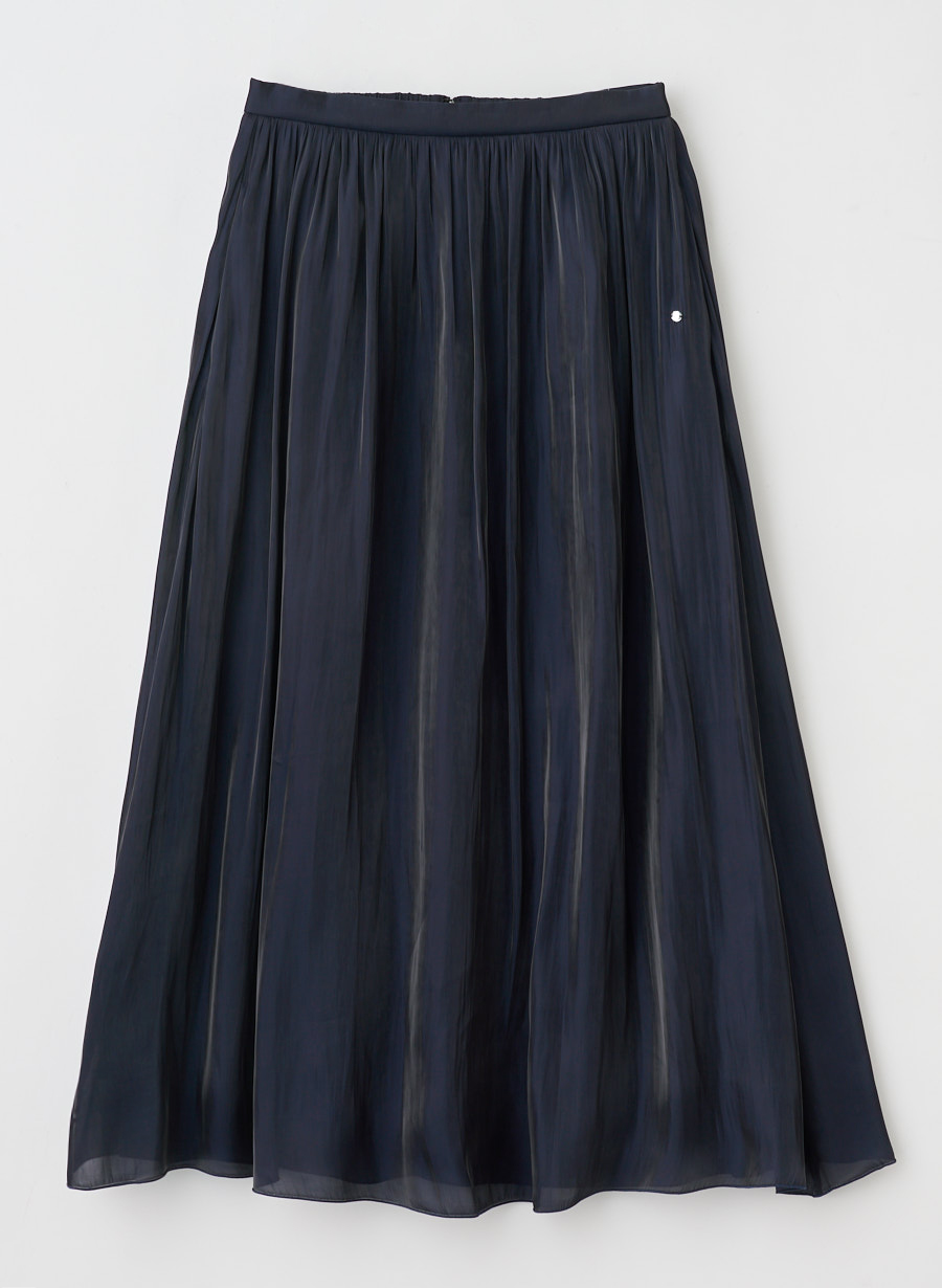 グロッシーサテンギャザ−スカート｜LOUNIE（ルーニィ）公式サイト