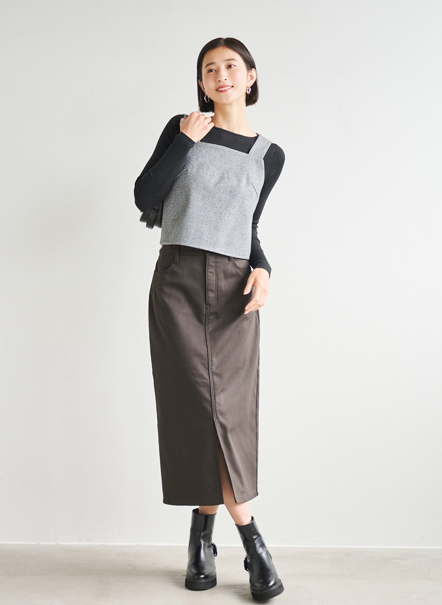 ボンディングタイトスカート｜LOUNIE（ルーニィ）公式サイト／公式