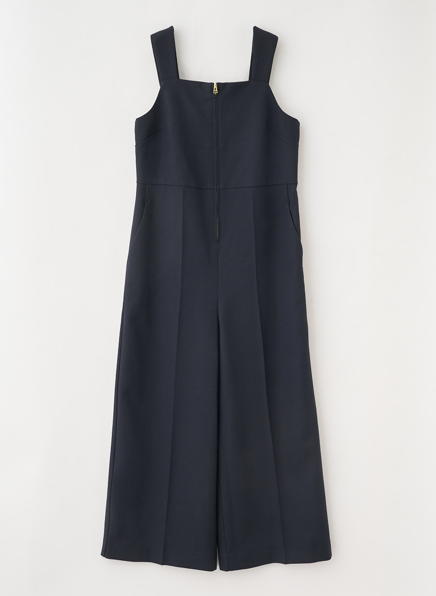 ウール調オックスストレッチコンビネゾン｜LOUNIE（ルーニィ