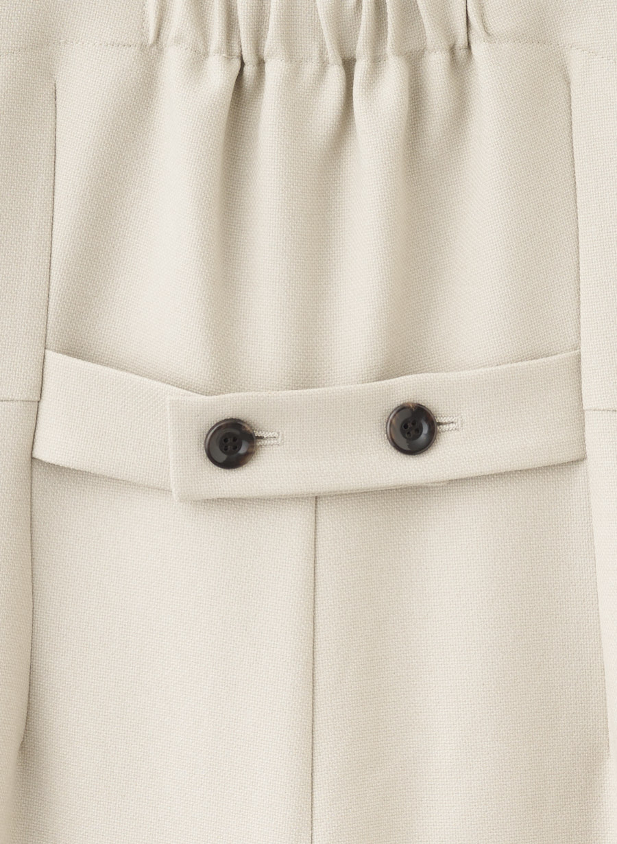 ウール調オックスストレッチコンビネゾン｜LOUNIE（ルーニィ