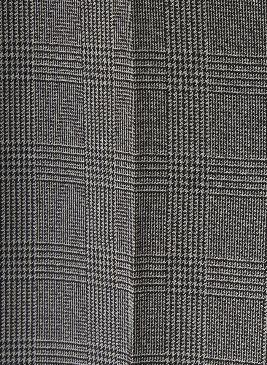 ウール調グレンチェックストレッチコンビネゾン｜LOUNIE（ルーニィ