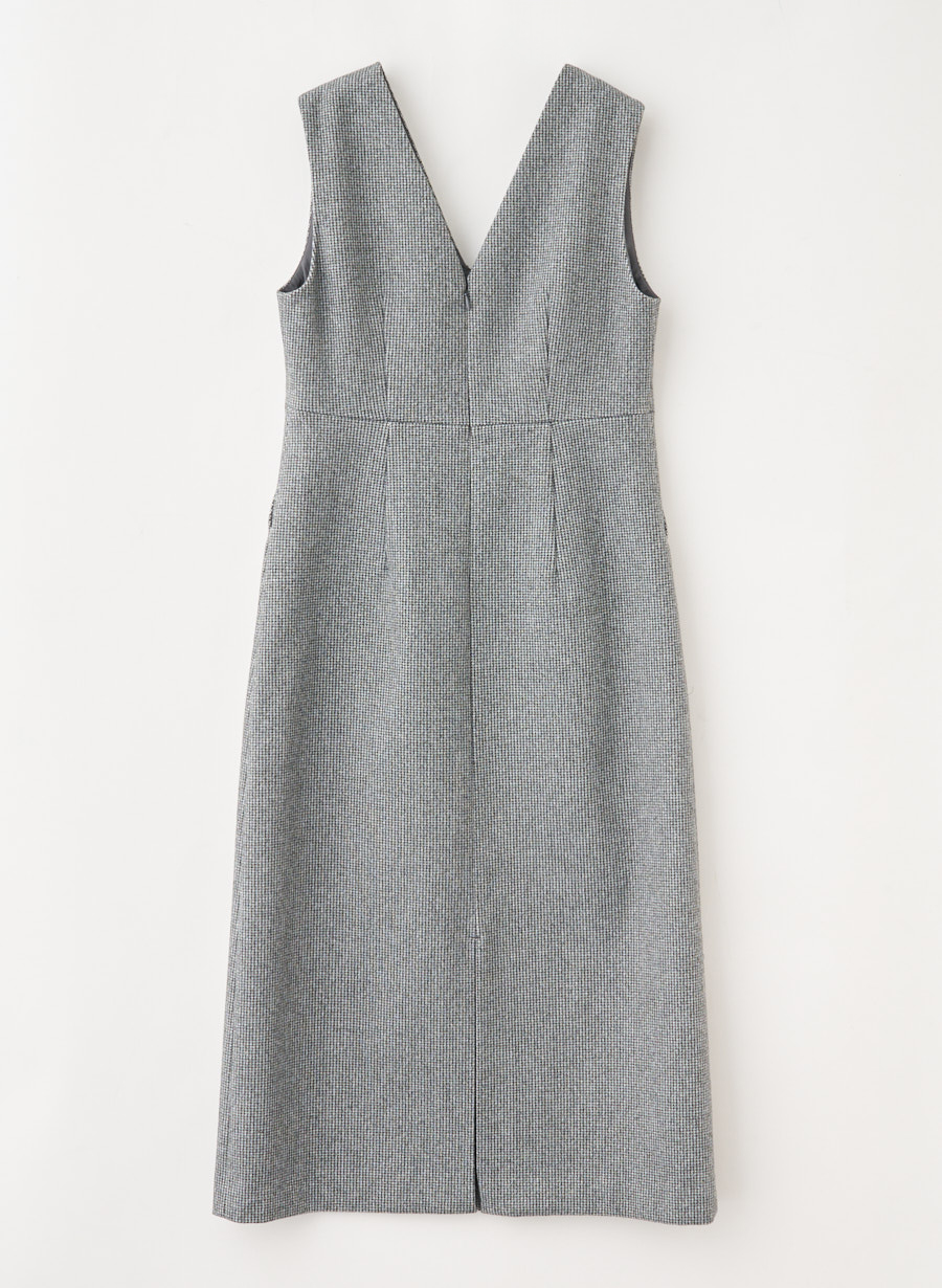 ニードルパンチVネックワンピース｜LOUNIE（ルーニィ）公式サイト