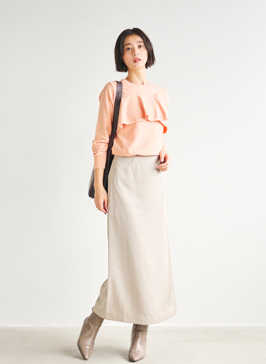 スパンコールデザインニットプルオーバー｜LOUNIE（ルーニィ）公式