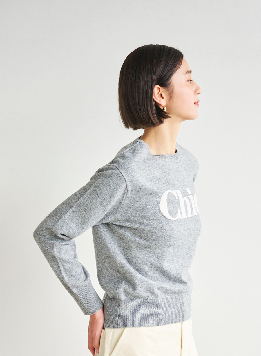 ロゴニットプルオーバー｜LOUNIE（ルーニィ）公式サイト／公式