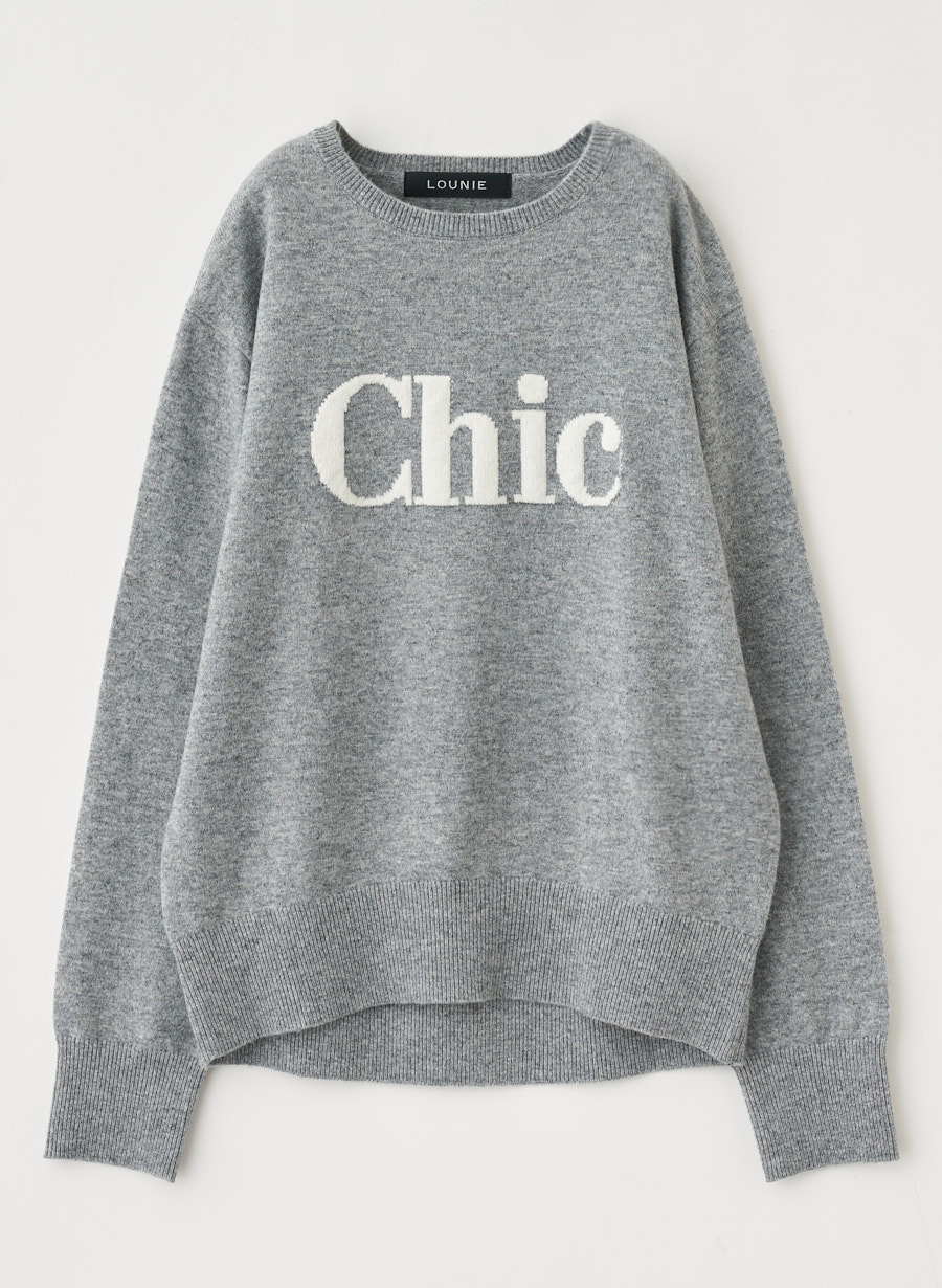 ロゴニットプルオーバー｜LOUNIE（ルーニィ）公式サイト／公式