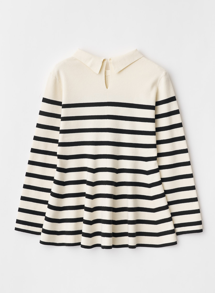 [ゆゆ] 衿付きペプラムニットプルオーバー｜LOUNIE（ルーニィ）公式サイト