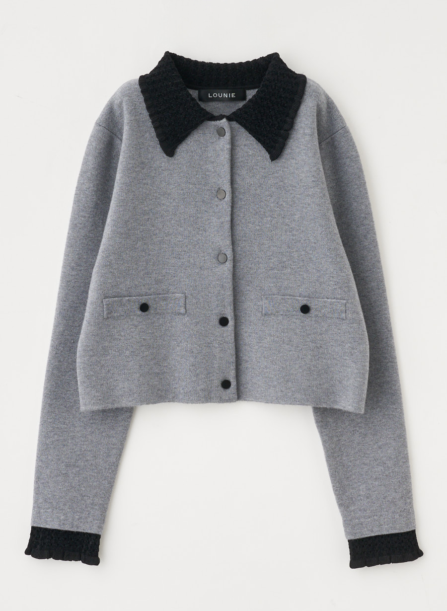 モール衿ニットカーディガン｜LOUNIE（ルーニィ）公式サイト／公式
