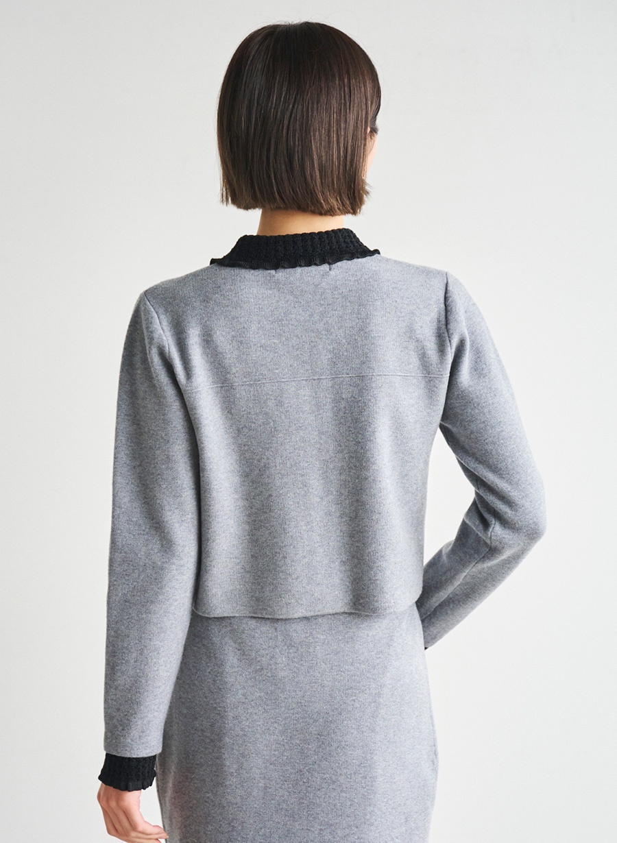 モール衿ニットカーディガン｜LOUNIE（ルーニィ）公式サイト／公式